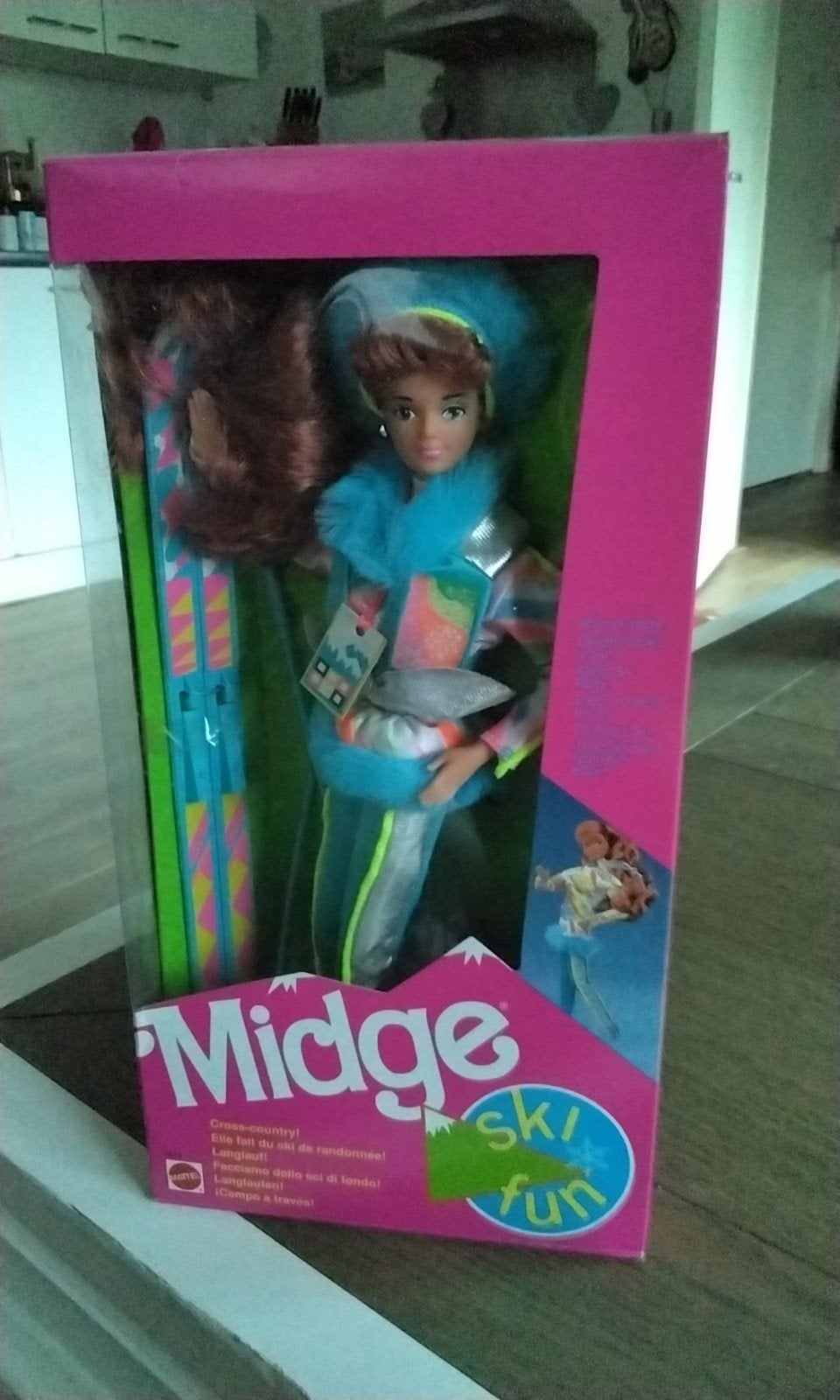 Vintage Midge Ski Fun Barbiepop - Nieuw in doos uit 1990, Kinderen en Baby's, Speelgoed | Poppen, Ophalen of Verzenden, Nieuw