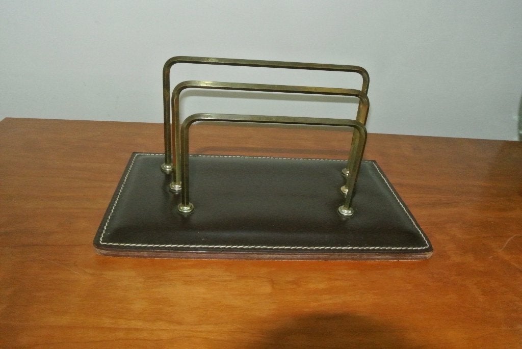 Brievenhouder,  ontwerp van Jacques Adnet, Ophalen of Verzenden