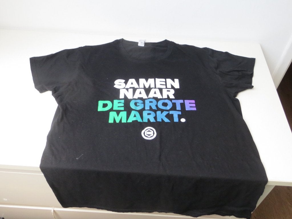 FC Groningen shirt - Samen naar de Grote Markt - Maat l, Ophalen of Verzenden, Zo goed als nieuw, Overige binnenlandse clubs, Shirt