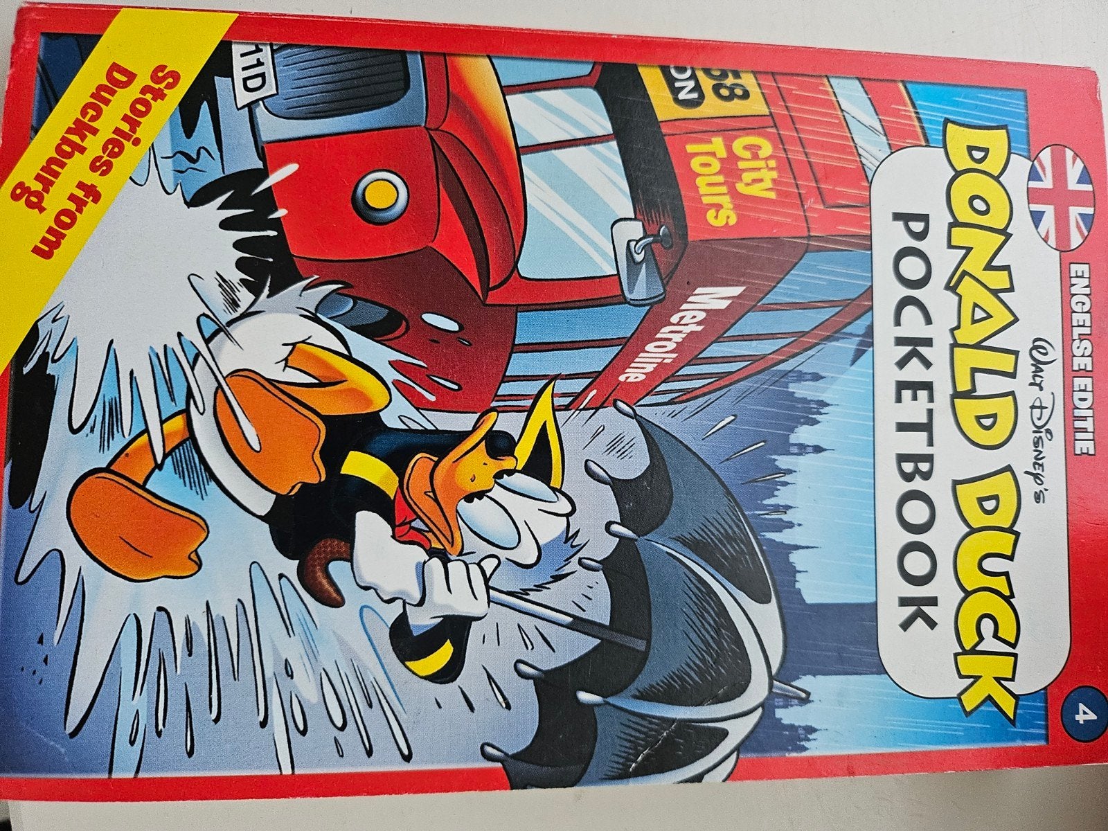 Donald Duck Pocketbook - Engelse Editie, Eén stripboek, Ophalen of Verzenden, Gelezen