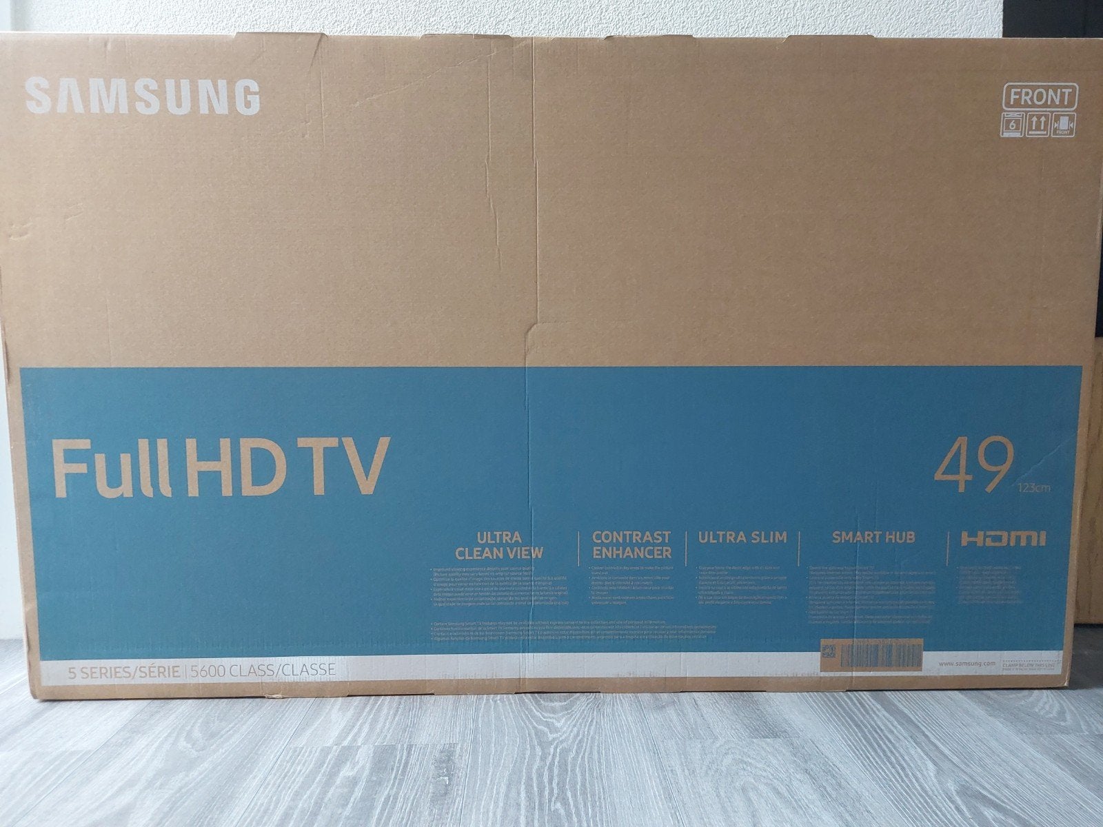 2 TV dozen met piepschuim (40" en 49") gratis op te halen, Ophalen, Gebruikt