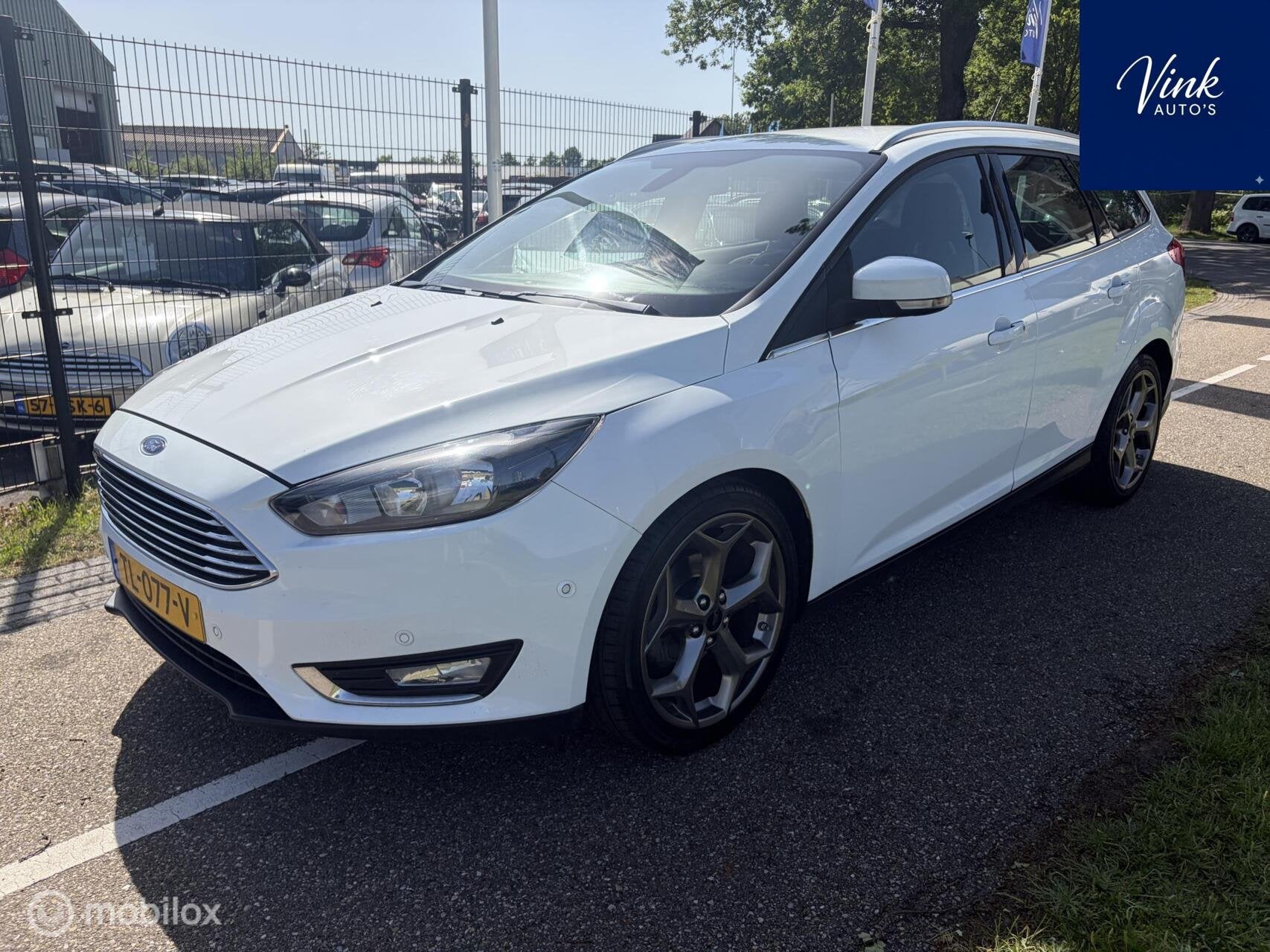 Ford Focus Wagon 1.0 EcoBoost Titanium Business | NAV |Camer, Auto's, Ford, Bedrijf, Te koop, Focus, ABS, Achteruitrijcamera, Airbags