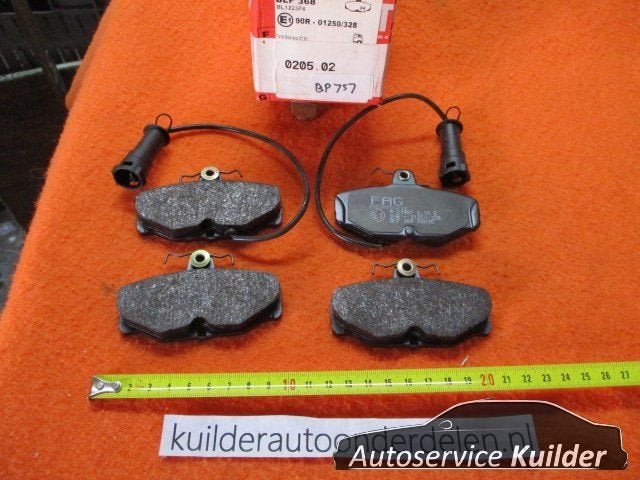 Remblokken achter Ford Scorpio I BP757 FTE blf368  1111283, -, -, Nieuw, Ophalen of Verzenden