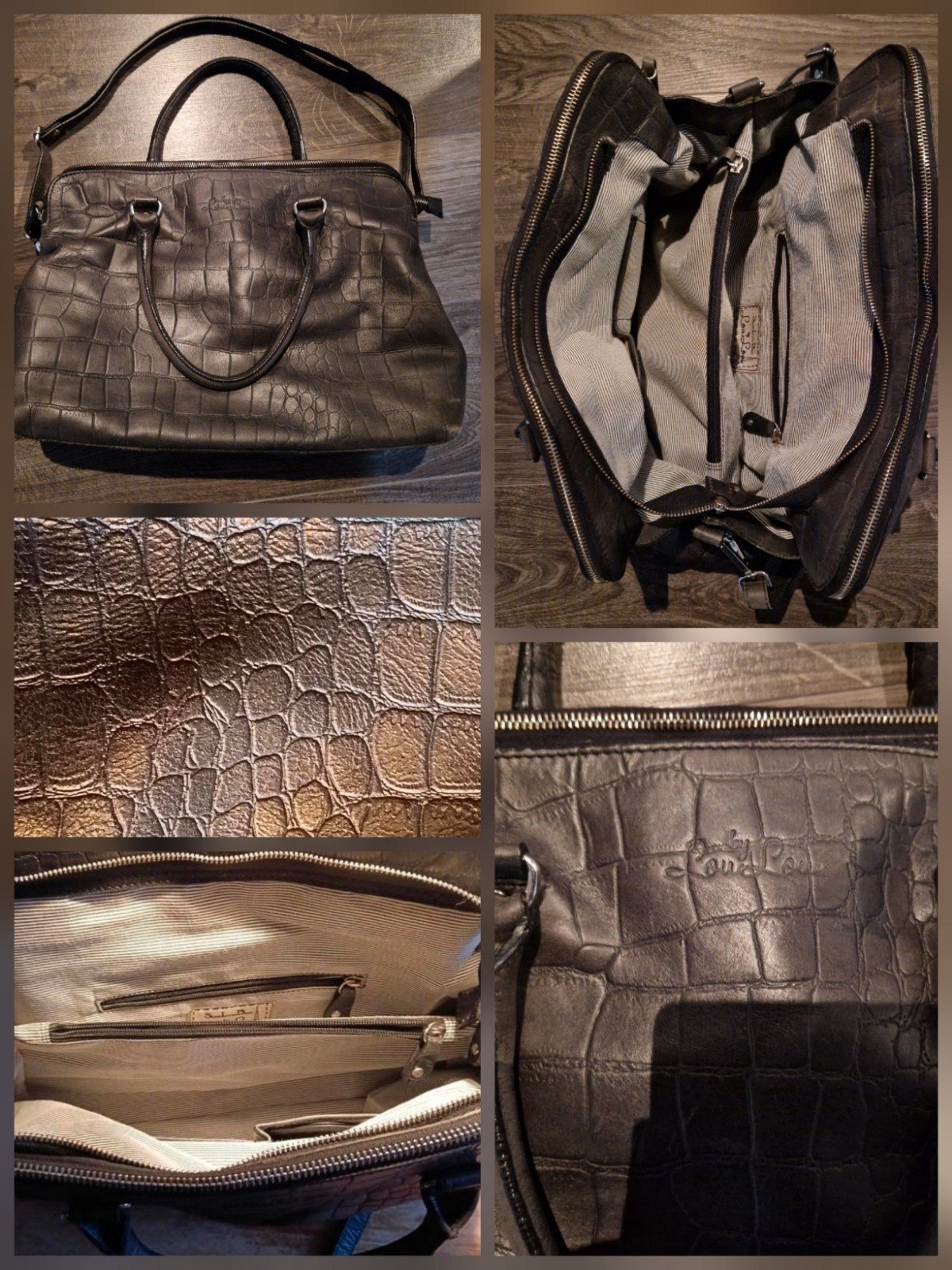 SLB By LouLou Lederen Tas (Zie Omschrijving), Verzenden, Nieuw, Zwart