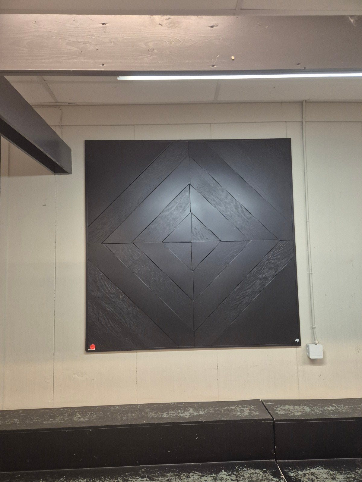 PTMD Houten Wandpaneel 160x160 cm - Modern Design, Ophalen