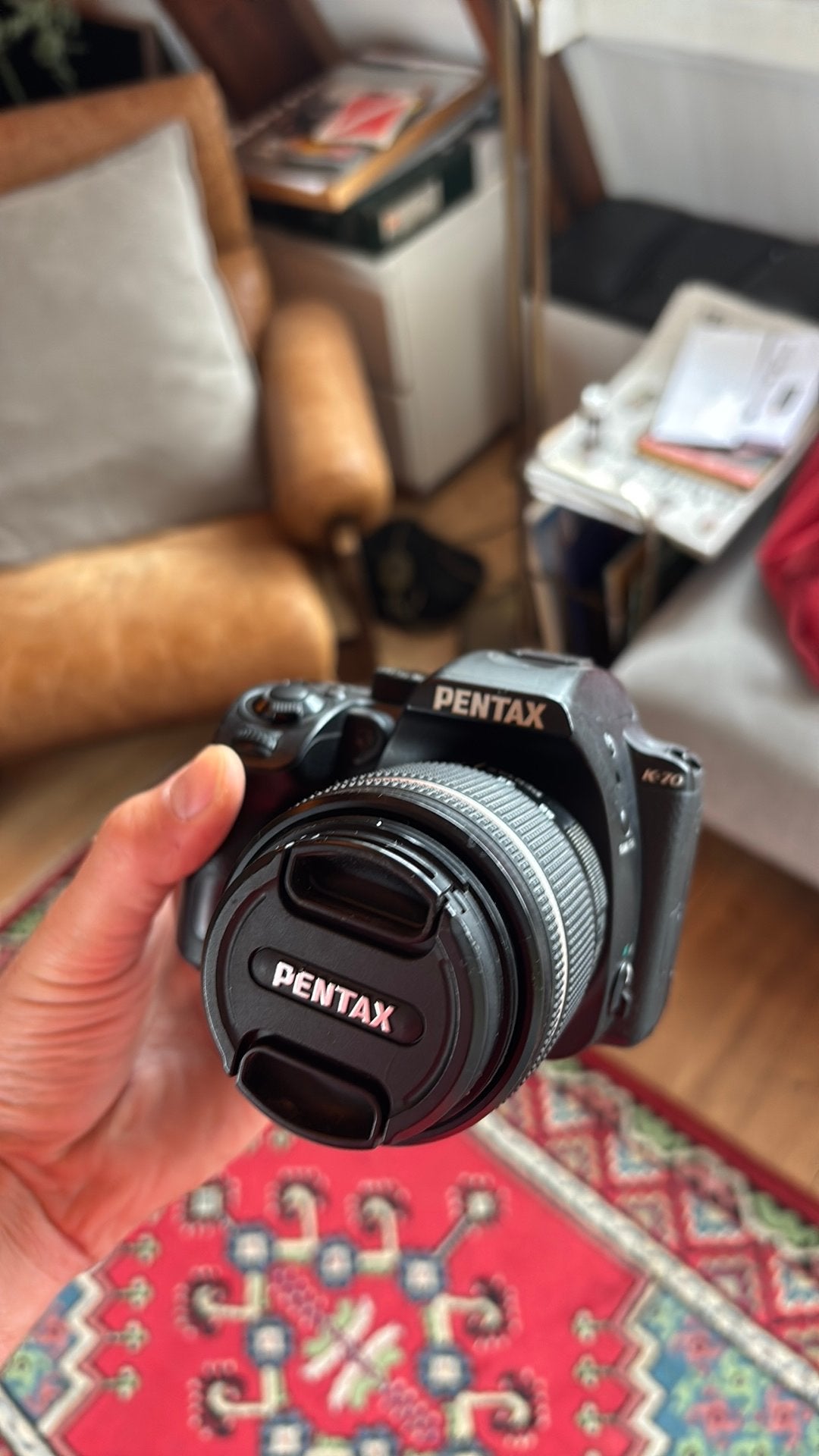 Pentax K-70 Spiegelreflexcamera met 18-55 en 55-300 lens, Audio, Tv en Foto, Fotocamera's Digitaal, Spiegelreflex, Ophalen of Verzenden