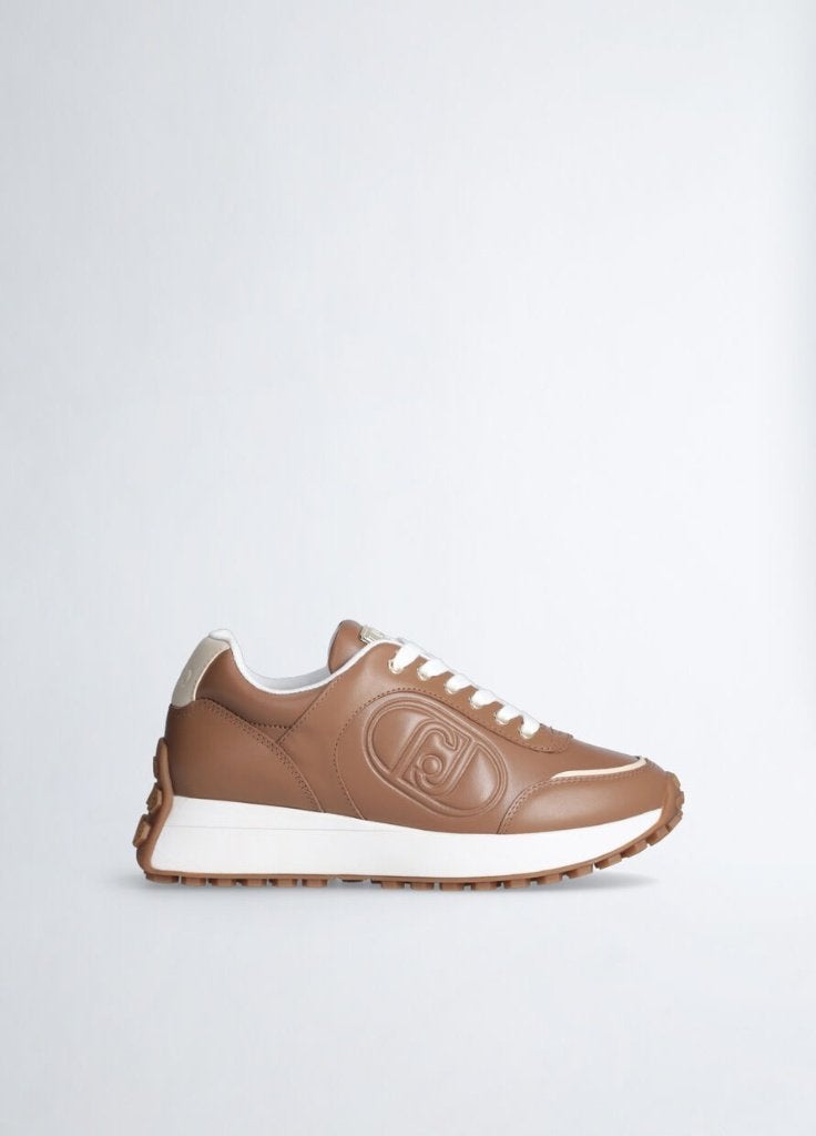NIEUW! Liu Jo high sole sneakers bruin cognac 40, Kleding | Dames, Schoenen, Bruin, Verzenden, Liu Jo, Nieuw