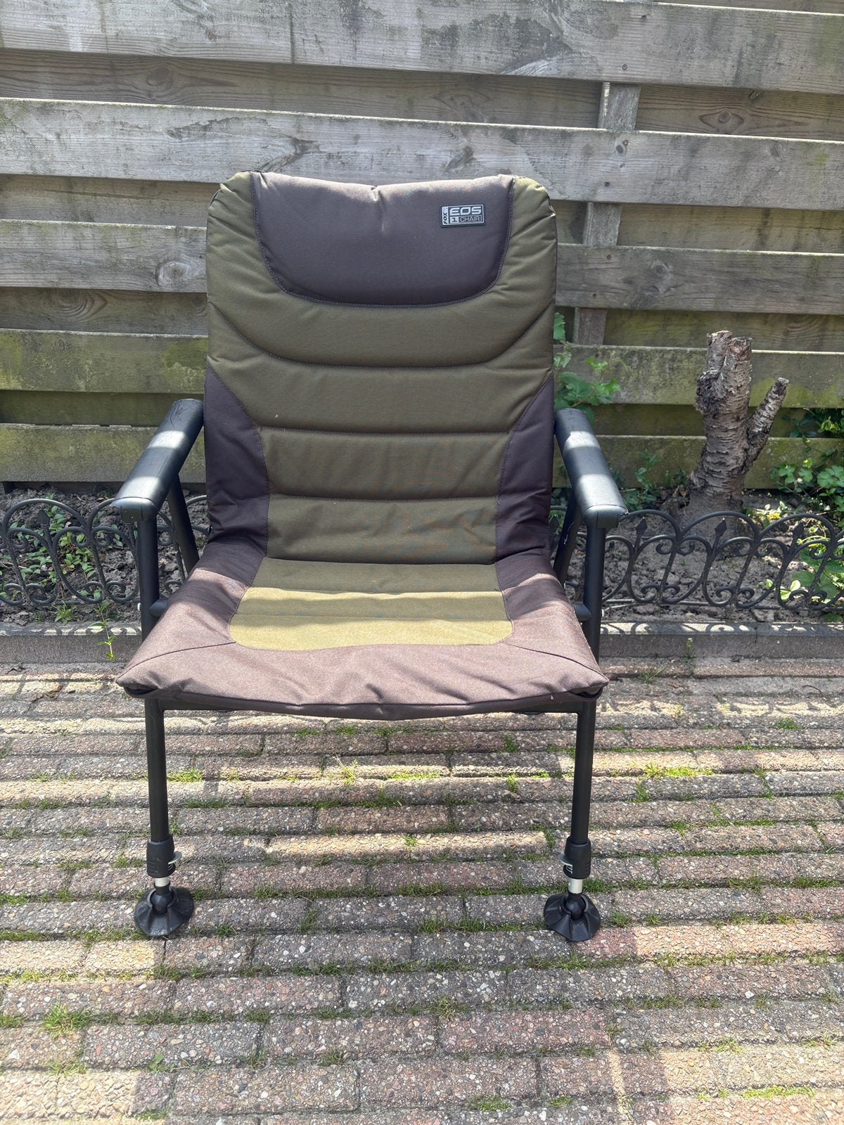 Fox EOS 1 chair visstoel, Watersport en Boten, Hengelsport | Karpervissen, Ophalen, Zo goed als nieuw, Overige typen
