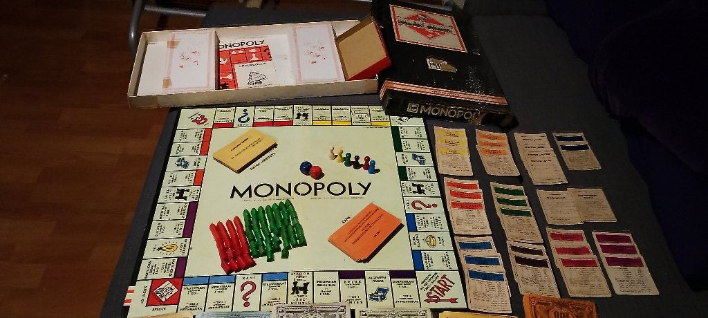 Vintage monopoly spel €10, Ophalen, Gebruikt, Clipper