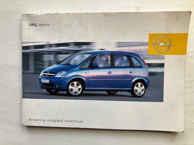 Opel Meriva Handleiding 2004 - NL, Ophalen of Verzenden