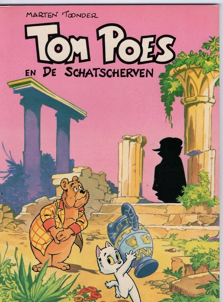 Tom Poes stripboek - Tom Poes en de Schatscherven, Eén stripboek, Ophalen, Gelezen