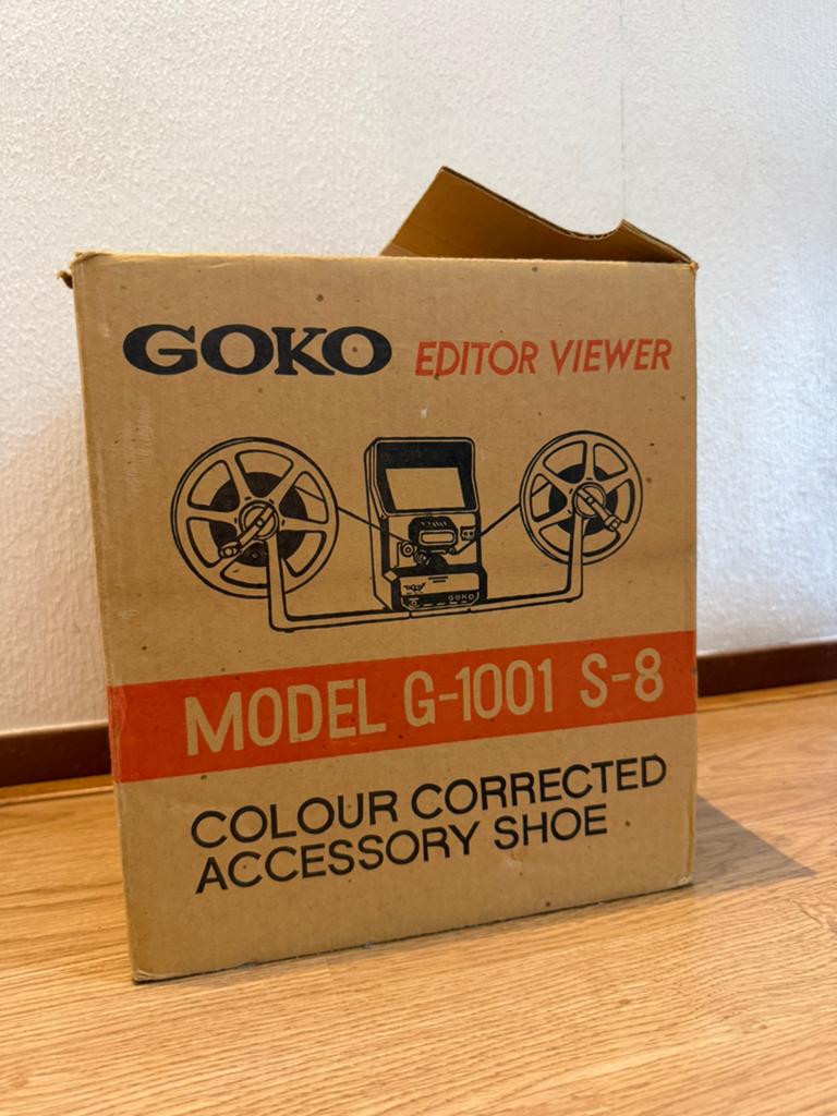 Goko Editor Viewer Model G-1001 S-8 voor 8mm films, Ophalen, 8mm, Overige typen