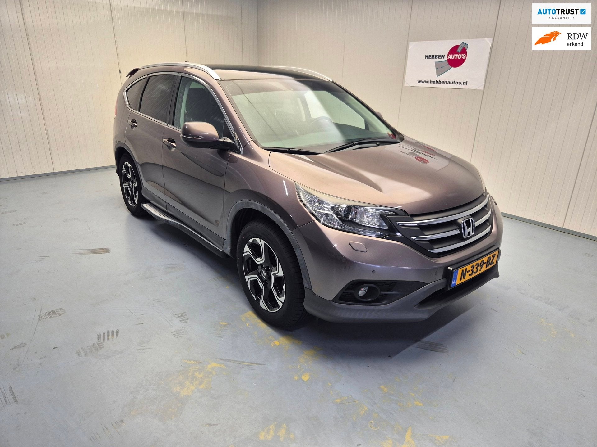 Honda CR-V 2.0 AWD Executive Camera Ecc Cruise Control Alu T, Auto's, Euro 5, Gebruikt, Zwart, 4 cilinders