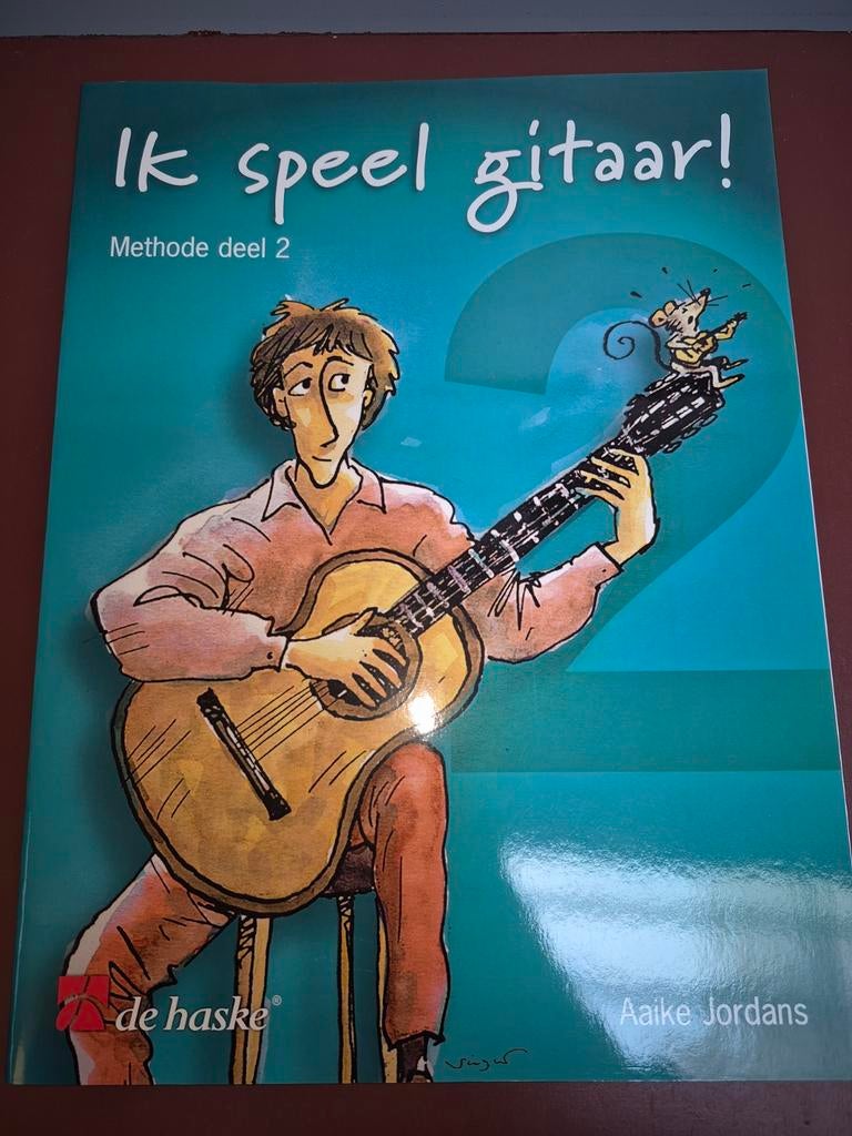 Ik speel gitaar! Methode deel 2. Aaike Jordans, Muziek en Instrumenten, Bladmuziek, Ophalen of Verzenden, Nieuw, Les of Cursus