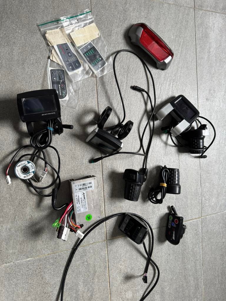 Sparta F8e F5e C3 display, gashendel, Batavus onderdelen, Ophalen of Verzenden, Zo goed als nieuw
