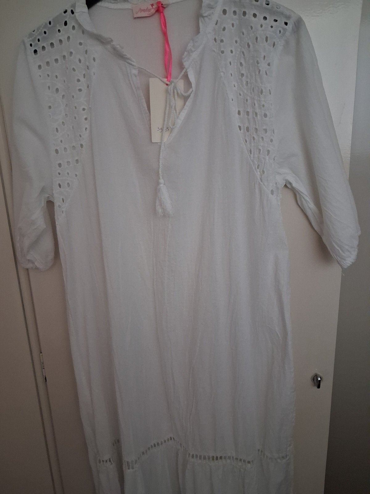 Italiaans zomer/strand jurkje lang monday afthernoon, Kleding | Dames, Grote Maten, Verzenden, Nieuw, Jurk