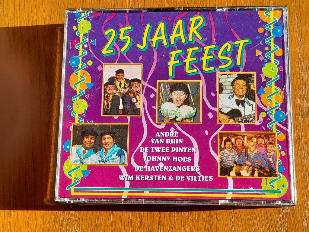 25 jaar feest dubbel cd, Cd's en Dvd's, Cd's | Nederlandstalig, Gebruikt, Levenslied of Smartlap, Ophalen of Verzenden