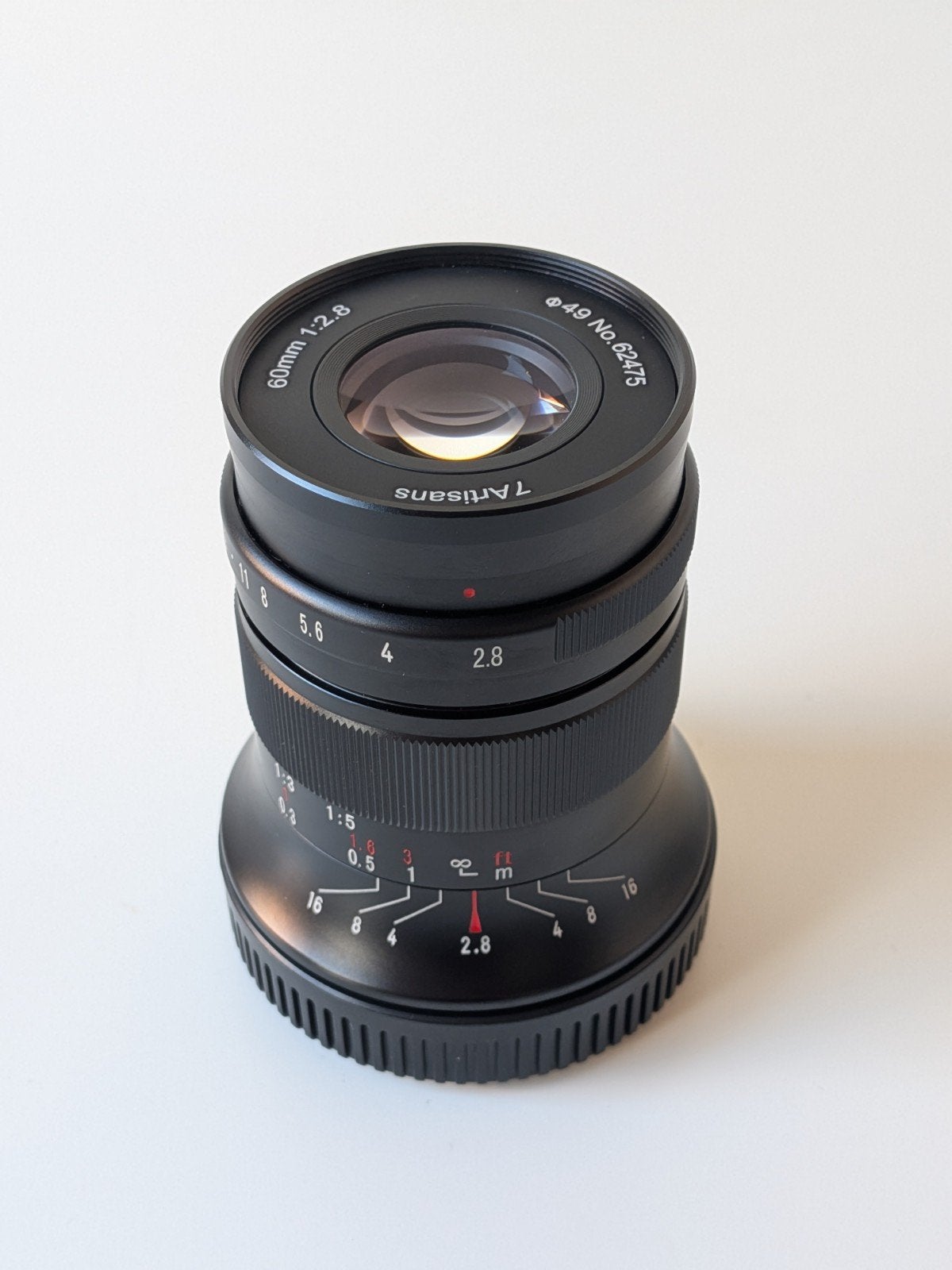 7Artisans 60mm 1:2.8 Mark II Macro Lens - Perfecte staat, Audio, Tv en Foto, Fotografie | Lenzen en Objectieven, Overige merken