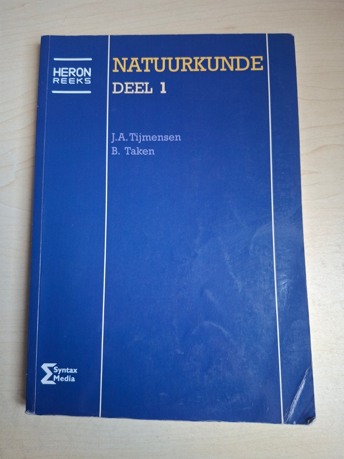 Natuurkunde Deel 1 - J.A. Tijmensen & B. Taken, Ophalen of Verzenden, Beta, Overige niveaus, J.A. Tijmensen, B. Taken