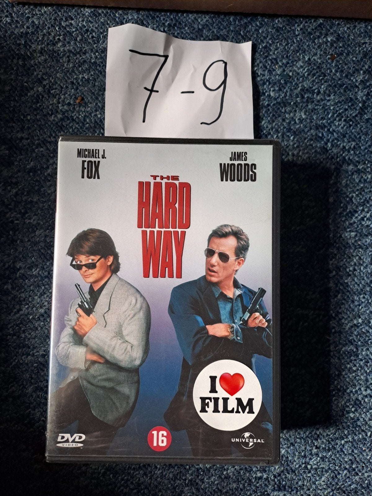 The Hard Way DVD - Actiekomedie met Michael J. Fox, Vanaf 16 jaar, Ophalen of Verzenden, Actiekomedie, Gebruikt