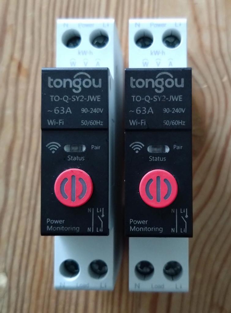 Tongou smart circuit breaker 0-63A, Ophalen of Verzenden, Zo goed als nieuw