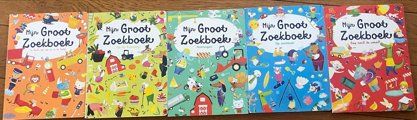 Mijn Groot Zoekboek - Complete set van 5 boeken, Gelezen, Non-fictie, Verzenden, Jongen of Meisje