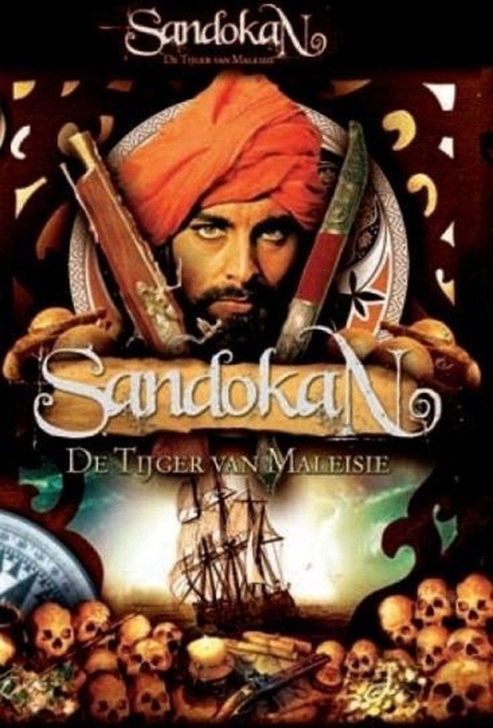 Sandokan: de Tijger van Maleisië 3 DVD Box (1976), Vanaf 12 jaar, Verzenden, Zo goed als nieuw, Actie en Avontuur