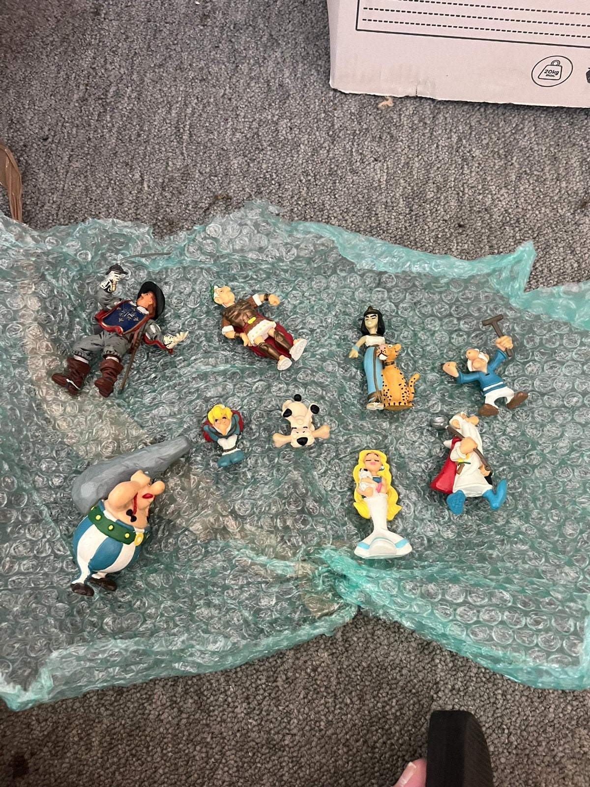 Plastoys set Asterix en Obelix, Ophalen of Verzenden, Zo goed als nieuw, Mens