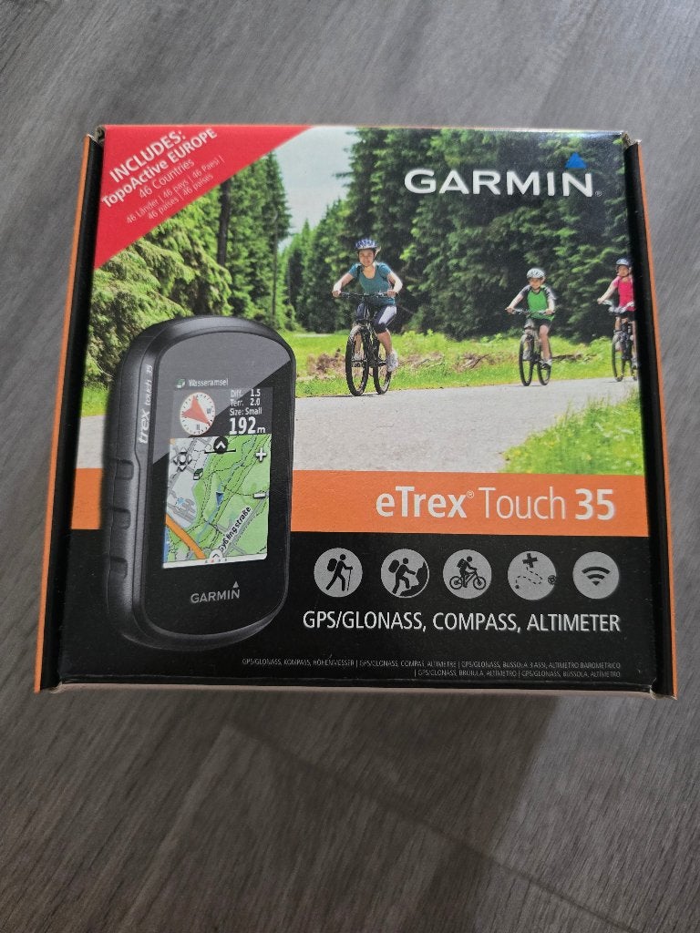 Garmin eTrex Touch 35, Ophalen of Verzenden, Zo goed als nieuw, Navigatie of Gps