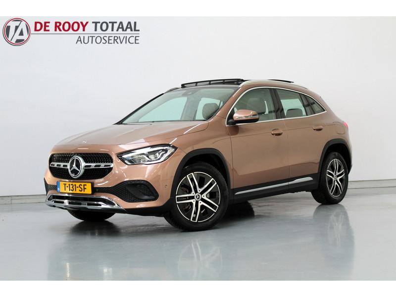 Mercedes-Benz GLA 250 e HYBRID, Business Solution Luxury Lim, Bruin, Leder en Stof, Bedrijf, Hybride Elektrisch/Benzine