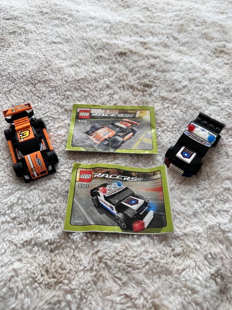 Lego Racers 8301 en 8304, Ophalen of Verzenden, Zo goed als nieuw, Lego, Racers