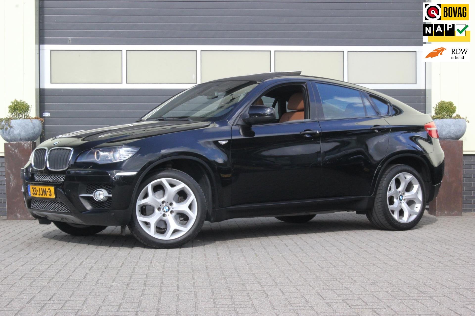 BMW X6 xDrive35i High Executive | Origineel Nederlands |, Gebruikt, Zwart, Vierwielaandrijving, Automatische klimaatregeling
