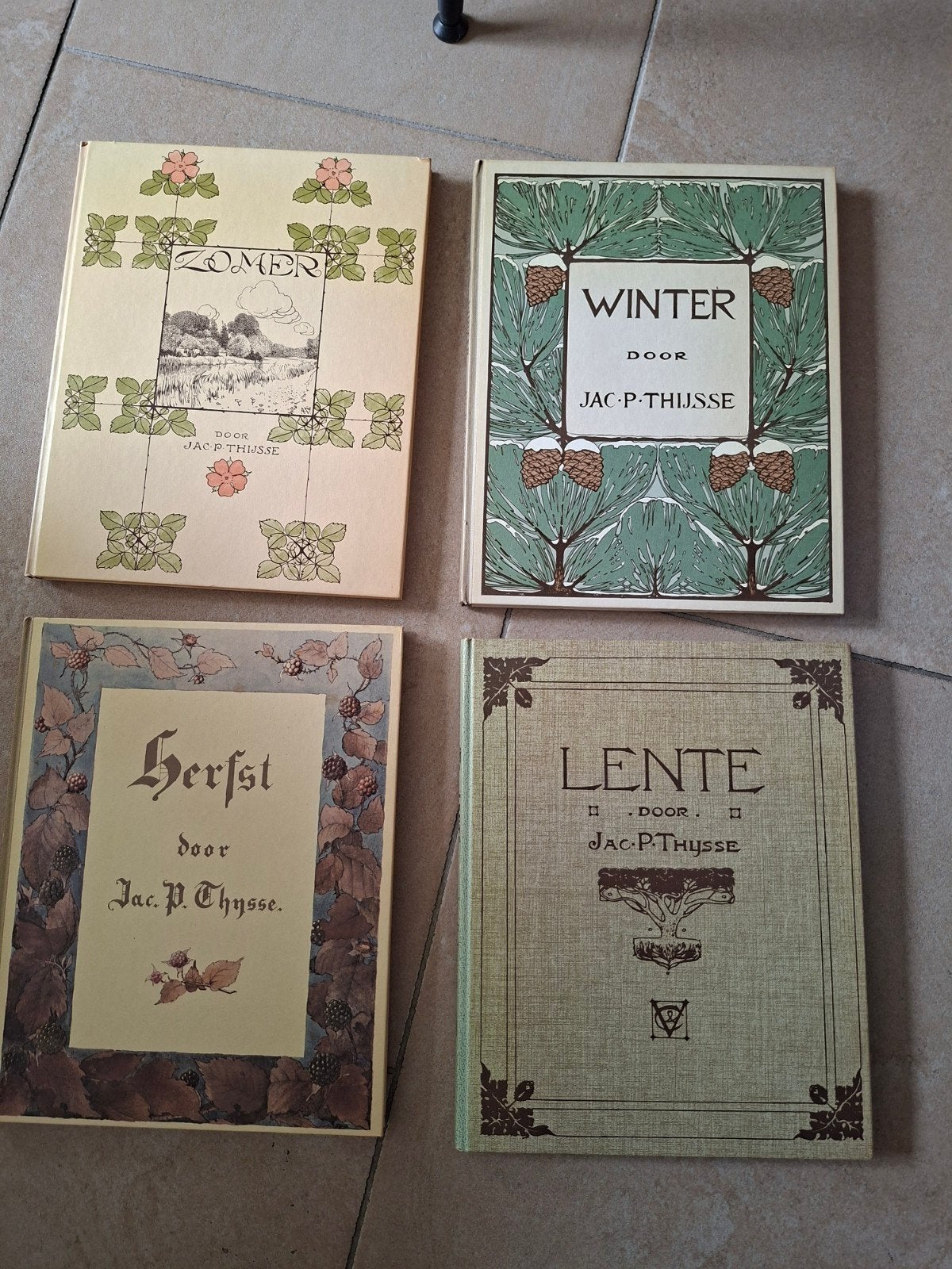 lente zomer herfst winter / Jac P Thijsse, Boeken, Ophalen of Verzenden