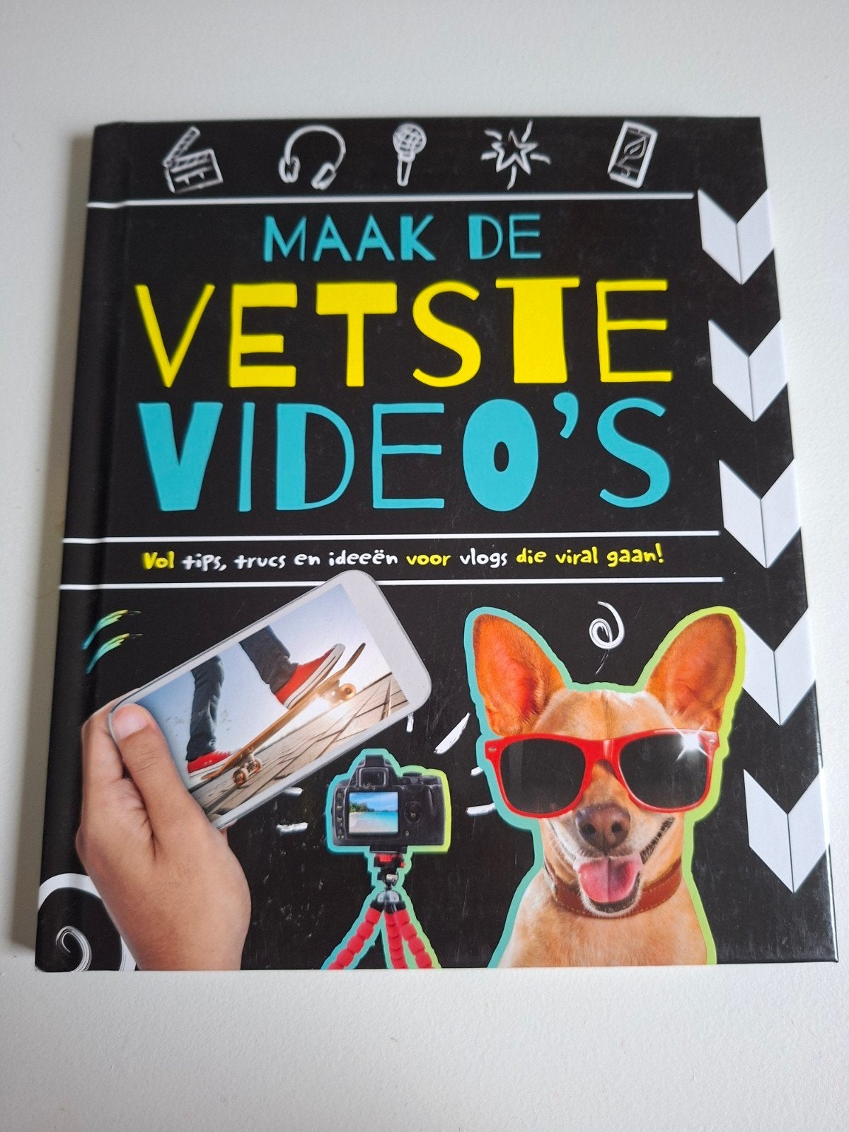 Molly Lattin - Maak de vetste video's!, Fotograferen en Filmen, Ophalen of Verzenden, Zo goed als nieuw, Molly Lattin; Tim Grabham
