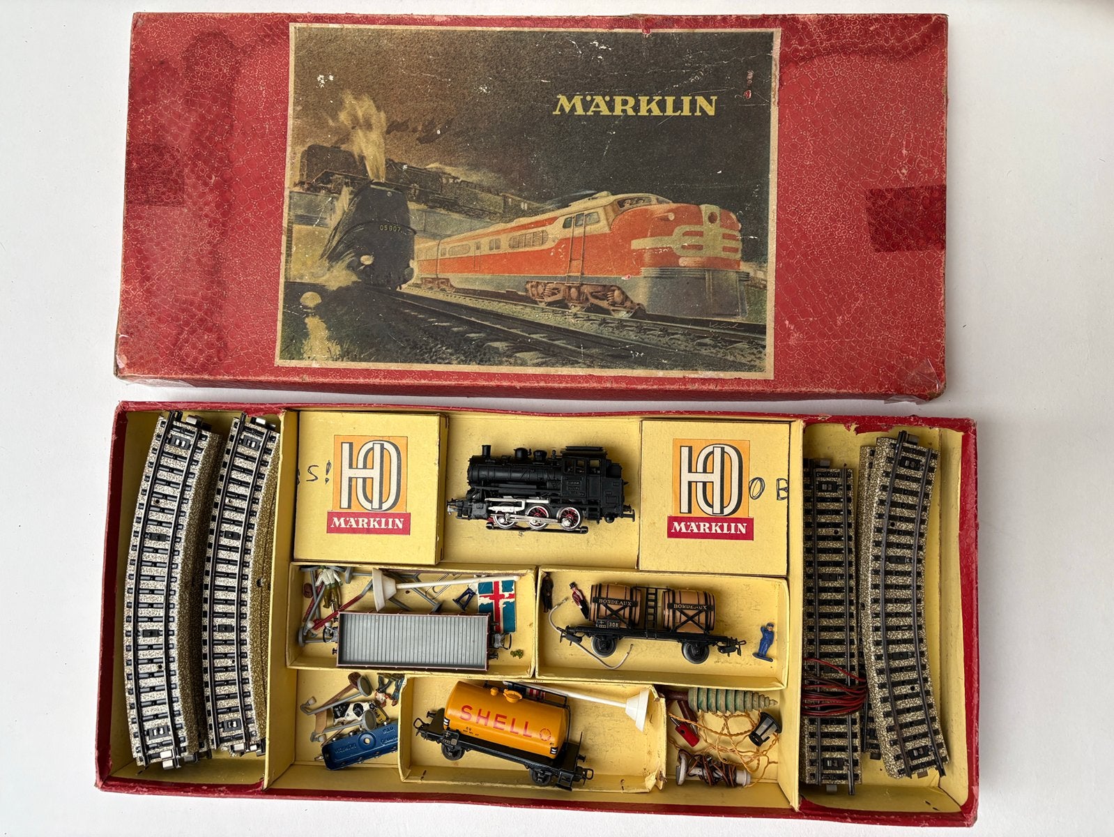Marklin 800 startset CM 805/3, Hobby en Vrije tijd, Modeltreinen | H0, Wisselstroom, Ophalen of Verzenden, Analoog, Märklin
