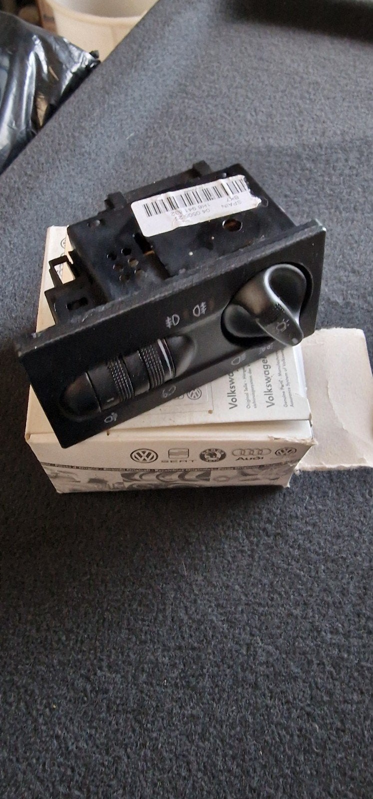 VW Golf 3 Lichtschakelaar met Mistlamp Functie, Auto-onderdelen, Ophalen, Gebruikt, Volkswagen