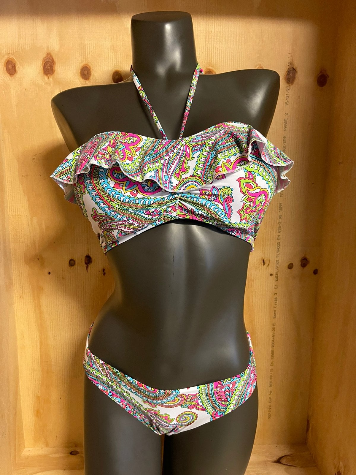 Freya bikini maat 65f slip xs model new wave, Kleding | Dames, Verzenden, Nieuw, Meerkleurig, Bikini
