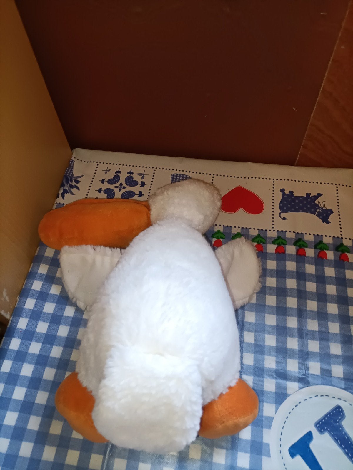 Sanquin bloedbank pelikaan knuffel 27 cm groot, Ophalen of Verzenden, Zo goed als nieuw, Overige typen