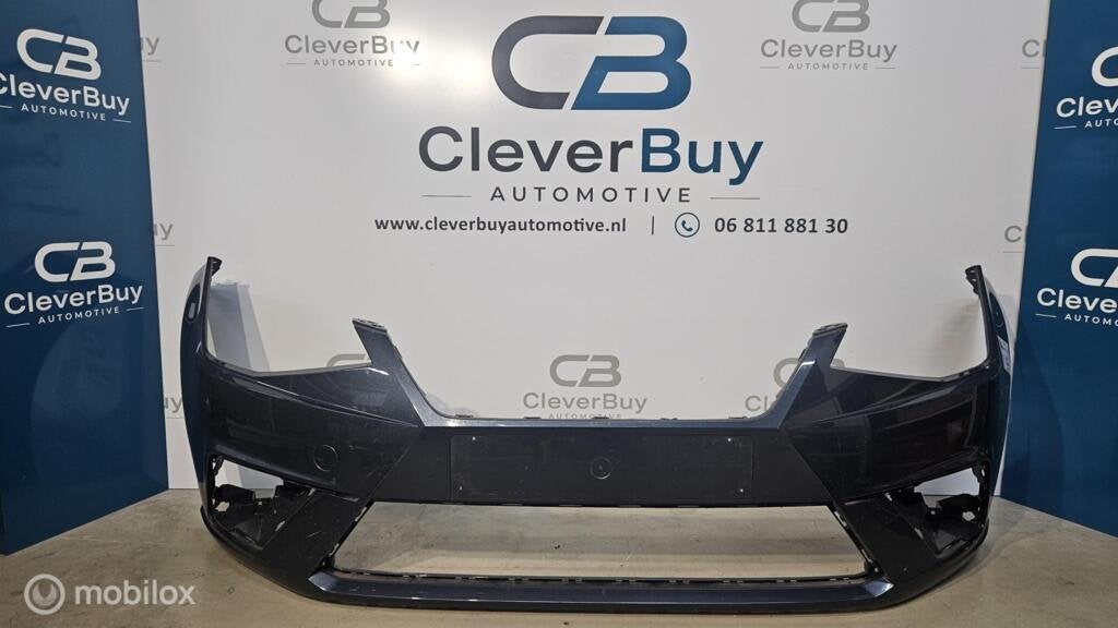 Voorbumper origineel Seat Ibiza ('19->) 6F0807221D, Gebruikt, Voor, Ophalen of Verzenden