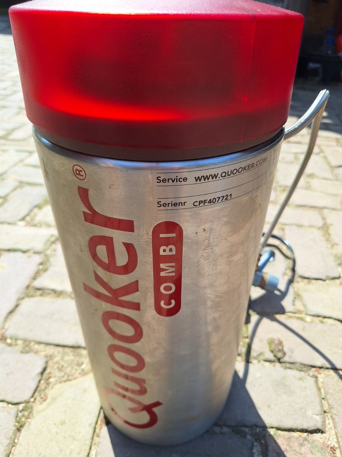 Qooker combi+2.2e boiler keukenkraan warmwatervoorziening, Gebruikt, Minder dan 20 liter, Onbekend, Boiler