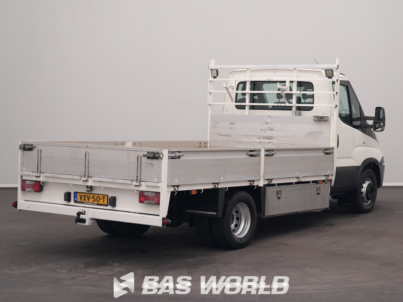 Iveco Daily 35C17 Cruise Control 3.0L Twin-wiel Open Laadbak, Auto's, Euro 5, Gebruikt, 3163 kg, 4 cilinders