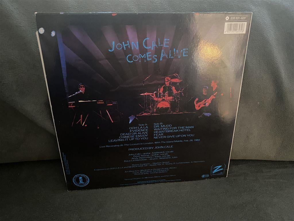 John Cale comes alive vinyl [518], Verzenden, Zo goed als nieuw, 12 inch, Poprock