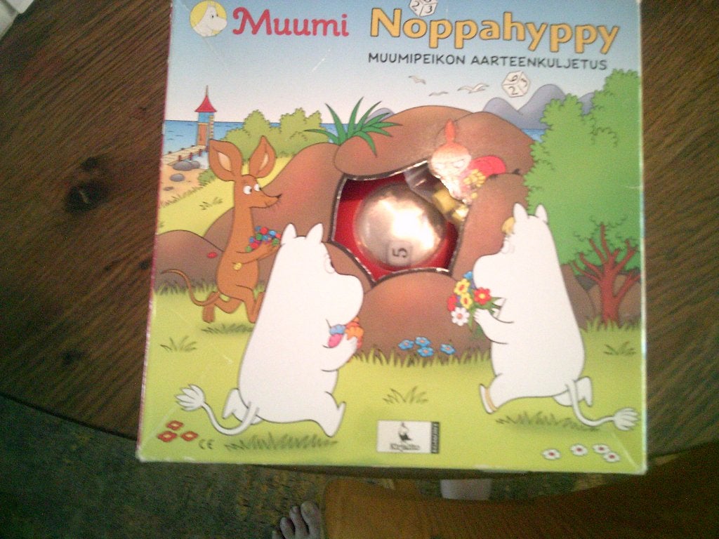 Moomin Spel 'mens erger je niet', Verzenden, Gebruikt