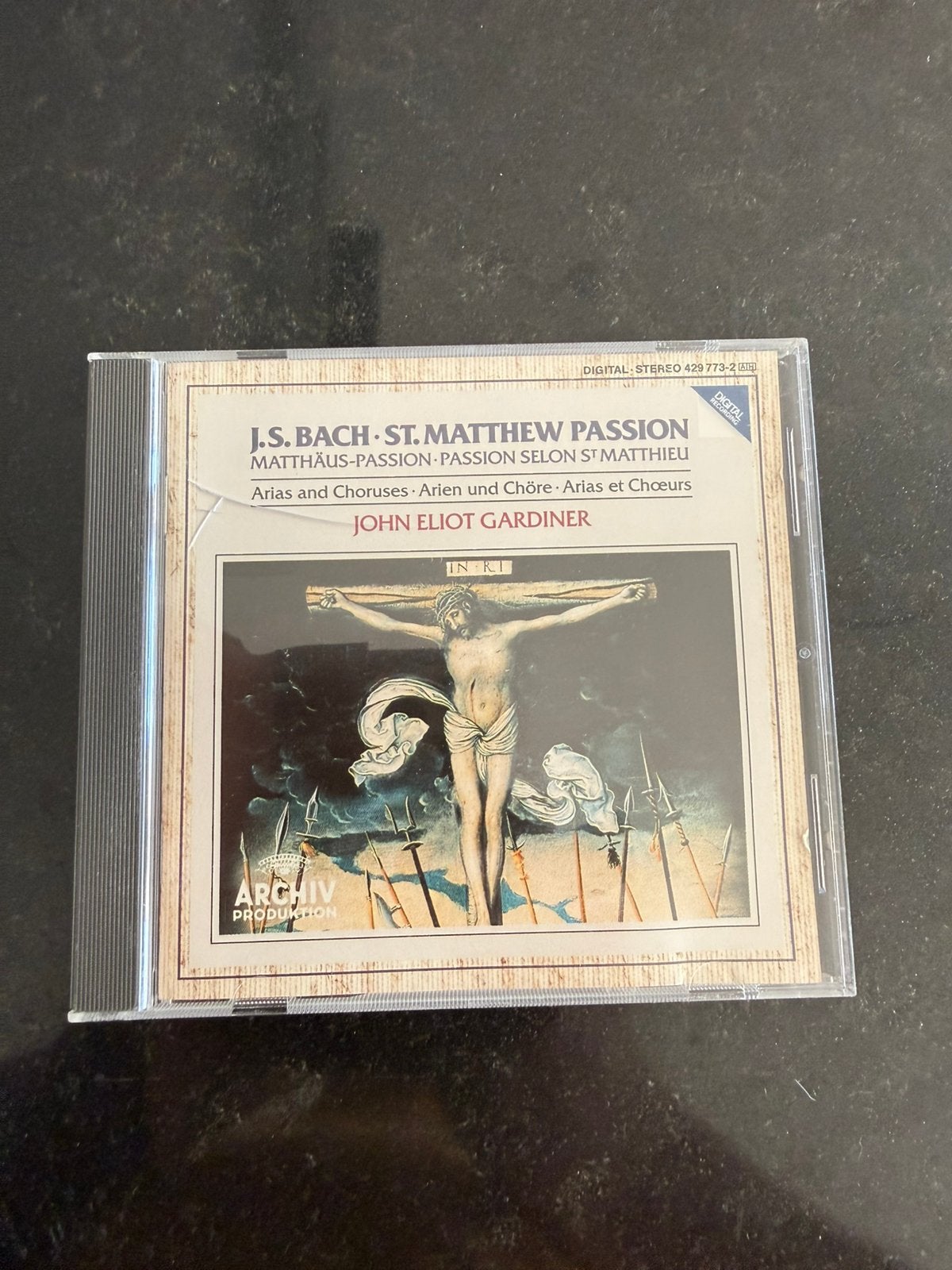 Bach, Mattheus Passion, Aria’s en Koren, Ophalen of Verzenden, Barok, Zo goed als nieuw, Vocaal