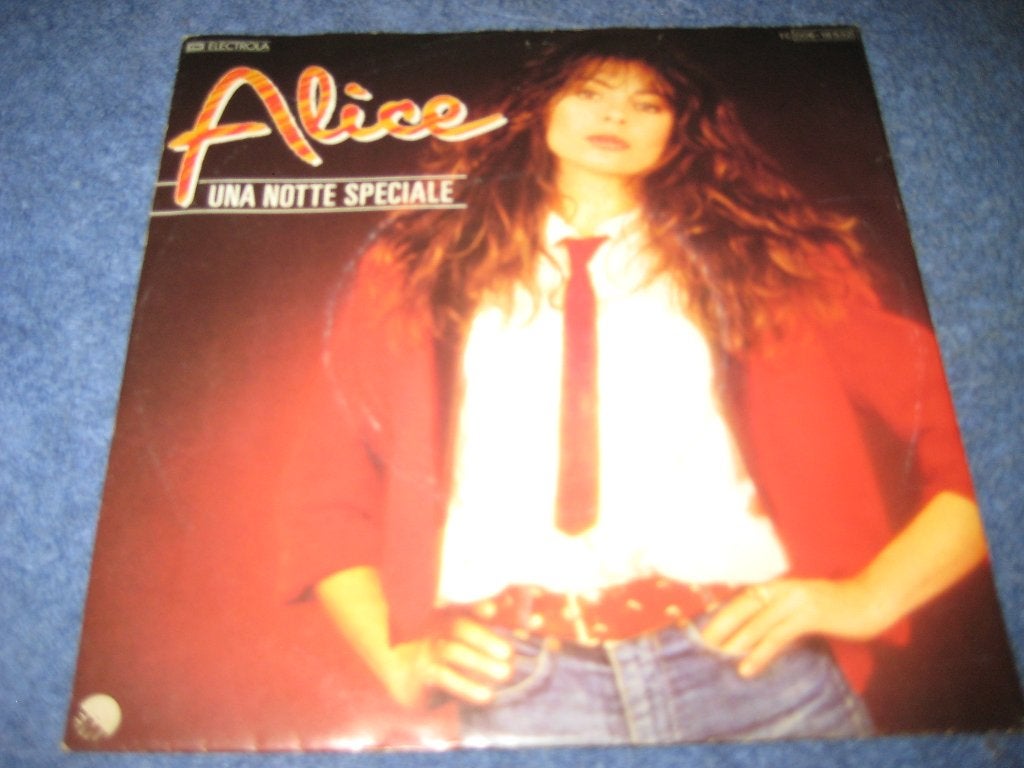 Alice: Una notte speciale, Ophalen of Verzenden, Zo goed als nieuw, Pop