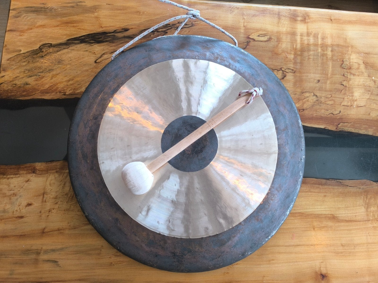50 cm Tam-Tam Gong China 80% Koper 20% Tin met Klopper, Muziek en Instrumenten, Ophalen of Verzenden, Nieuw, Overige soorten