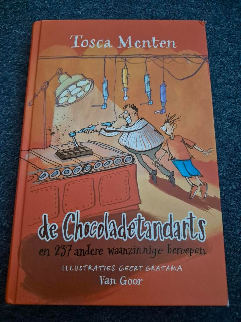 De Chocoladetandarts - Tosca Menten, Boeken, Ophalen of Verzenden, Zo goed als nieuw, Tosca Menten, Fictie algemeen