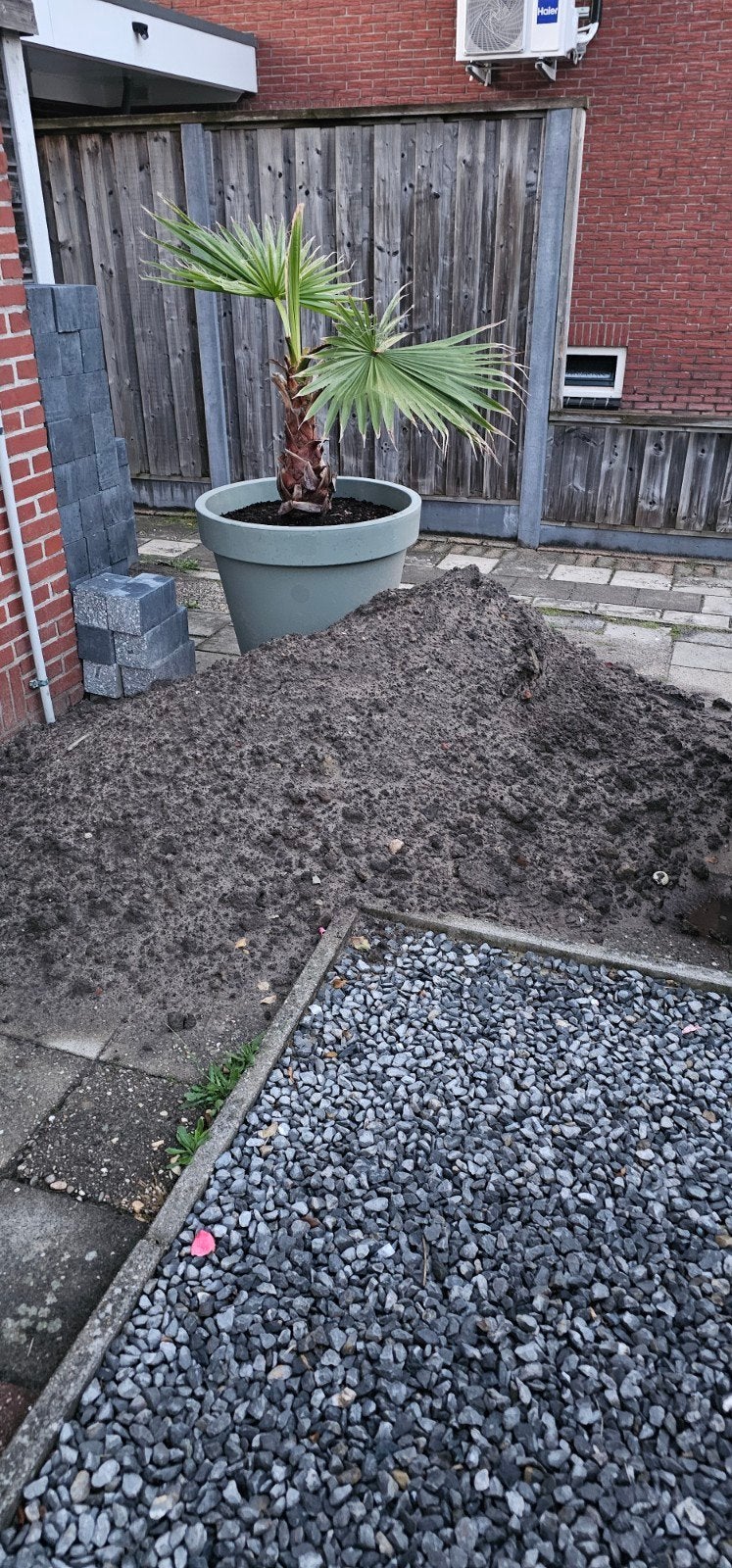 Zand zwart zand, Tuin en Terras, Zand, Ophalen of Verzenden, Gebruikt, Ophoogzand