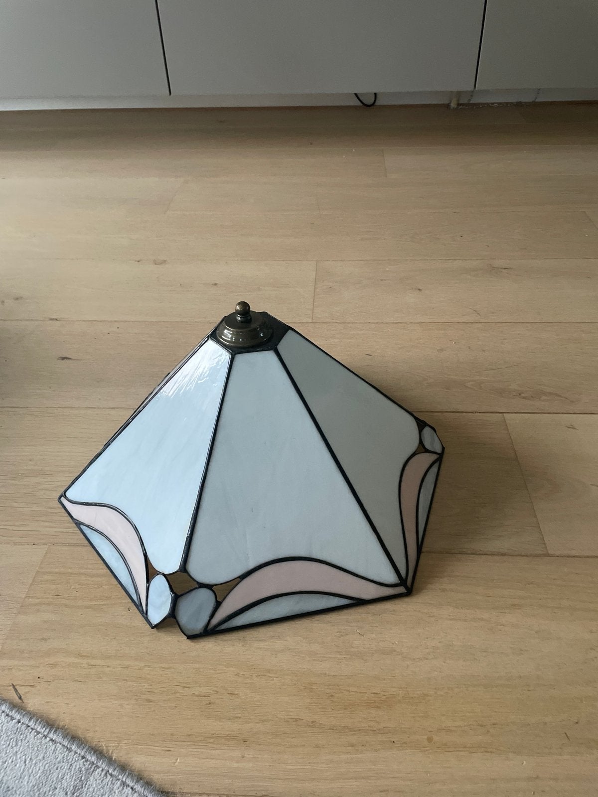 Tiffany stijl hanglamp plafondlamp - Glas, Huis en Inrichting, Lampen | Hanglampen, Ophalen, Gebruikt, Glas, E27 (groot)