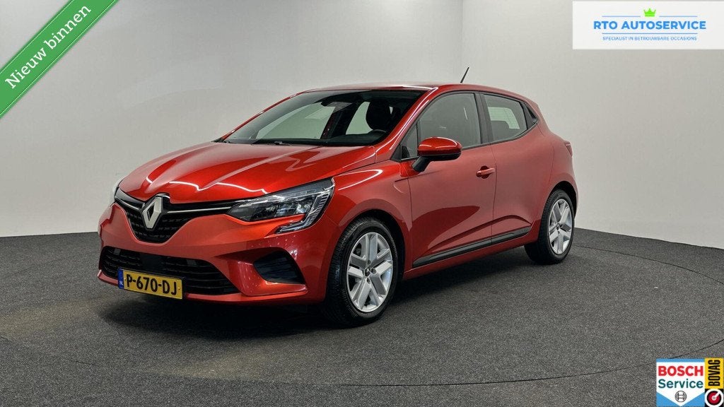 Renault Clio 1.0 TCe Bi-Fuel LPG Zen NAVI DAB CRUISE, Auto's, Voorwielaandrijving, Stof, Gebruikt, Met garantie (alle)